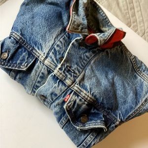 Vintage lined Levi jacket large